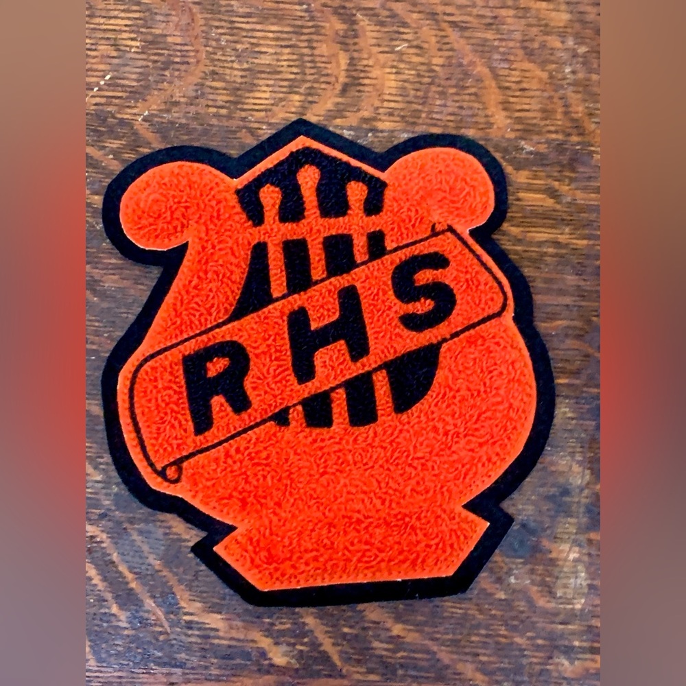 1950s Vintage RHS Marching Band Award Badge Patch